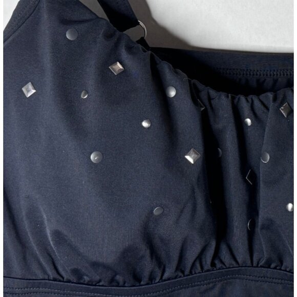 Coco Reef Underwire Bra Size Studded Tankini Top Women's 34DD Beach Vacation - Picture 4 of 9